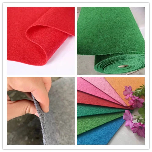 China Supplier Non Woven Tear Resistant Needle Punch Red Carpet Rugs Runner